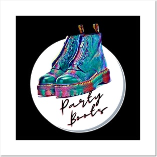 Party Boots Posters and Art